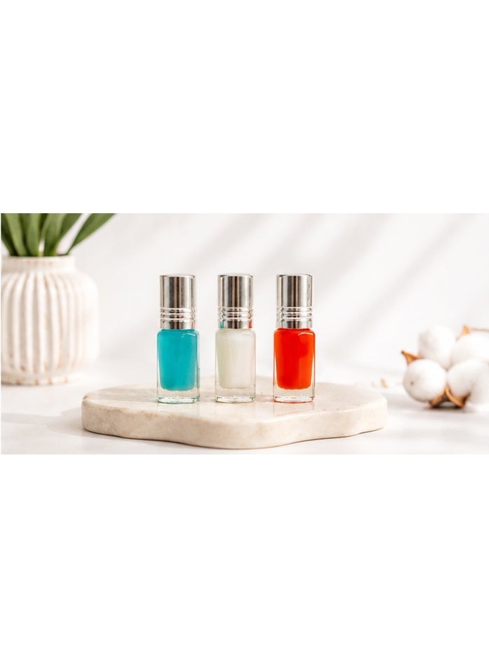 Alcohol-Free Raw Perfume Oil Set Musk 6g - Image 1