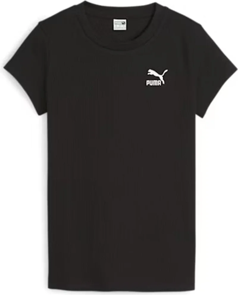 PUMA Classic Women's Black Casual Style T-Shirt 62426401