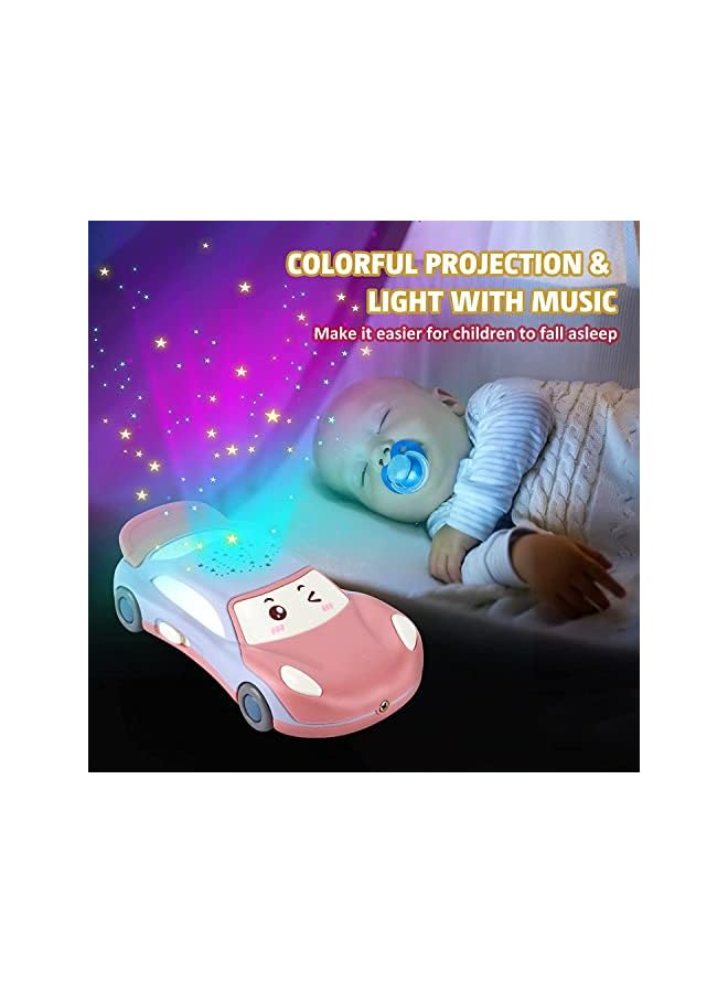 لعبة هاتف محمول للأطفال بعمر سنة، لعبة سيارة متعددة الوظائف مع موسيقى، جهاز عرض نجوم، هاتف تخيلي للأطفال لتعلم الاتصال والدردشة، لعبة تعليمية مبكرة لهاتف للأطفال من 1 إلى 3 سنوات للبنات والأولاد. - Image 5