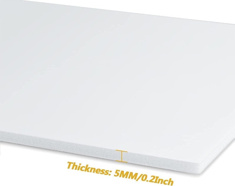 BPA 30 Pack White Foam Boards 10x8 inches - Image 3