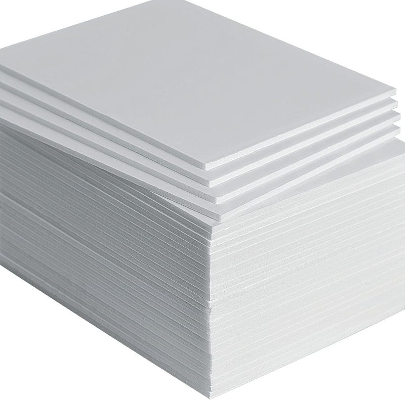 BPA 30 Pack White Foam Boards 10x8 inches - Image 1