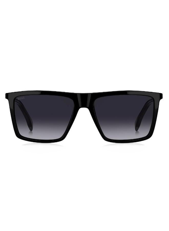 BOSS Rectangular Flat Top Hugo Boss Sunglasses Frames - Image 2