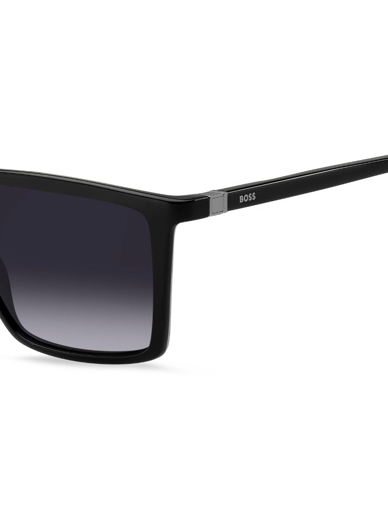 HUGO BOSS Rectangular Flat Top Hugo Boss Sunglasses Frames  - Image 4
