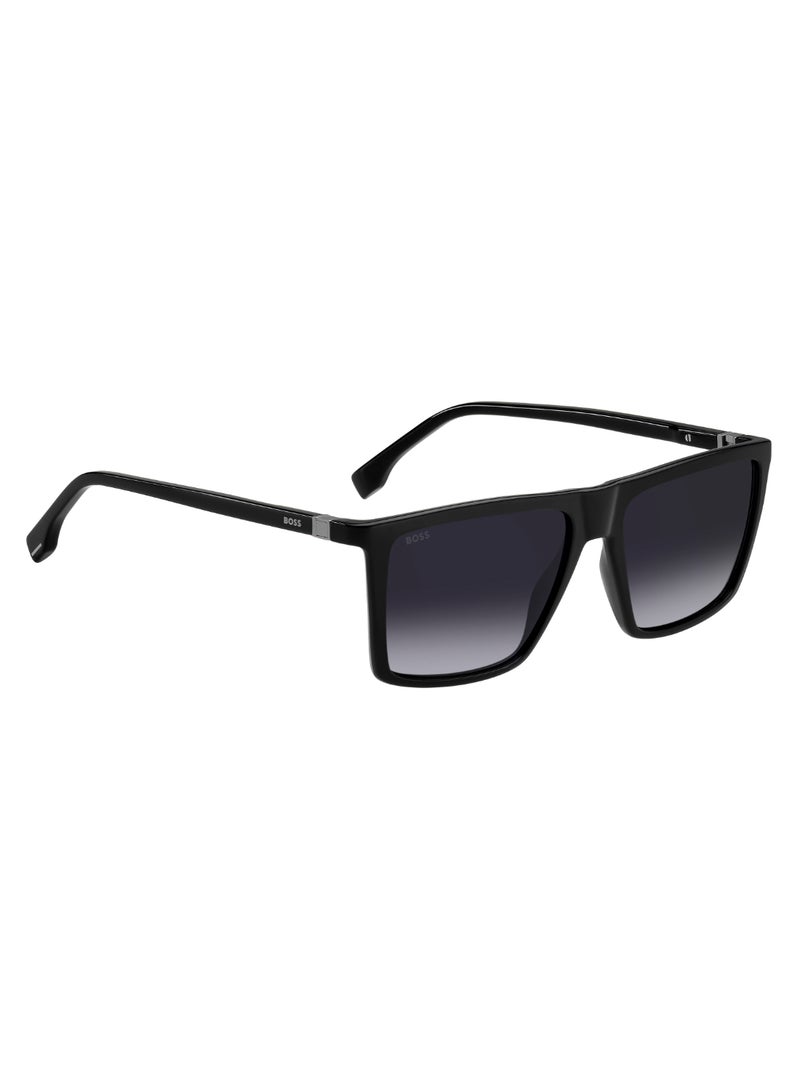 HUGO BOSS Rectangular Flat Top Hugo Boss Sunglasses Frames  - Image 3