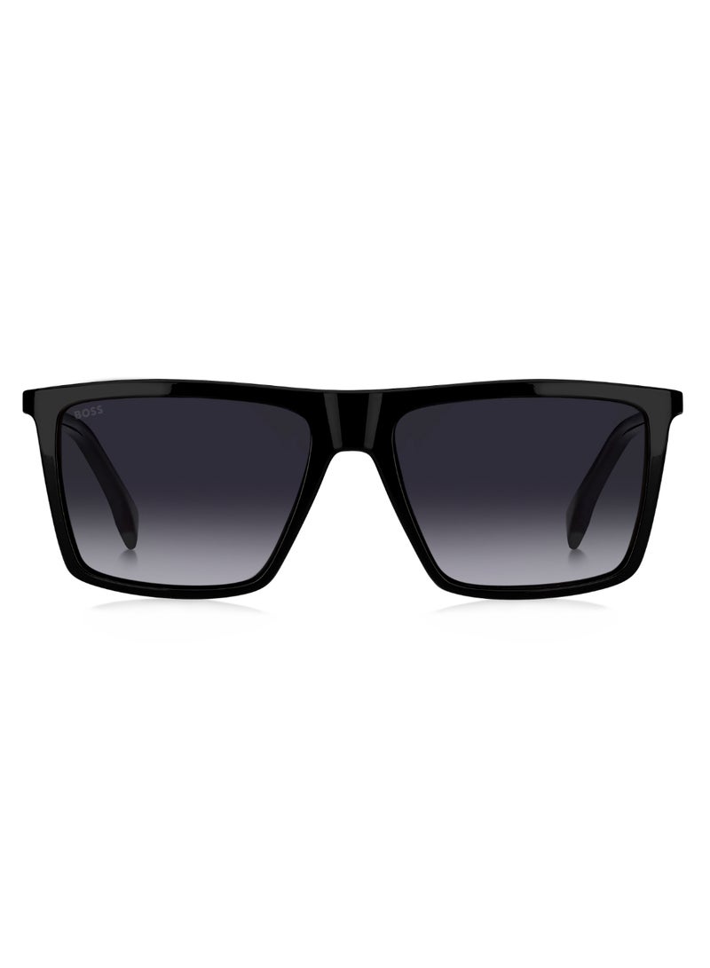 HUGO BOSS Rectangular Flat Top Hugo Boss Sunglasses Frames  - Image 2