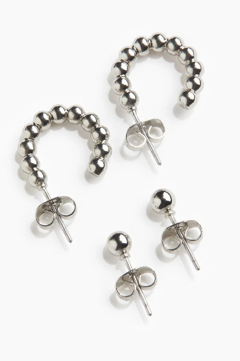 H&M 2 pairs earrings