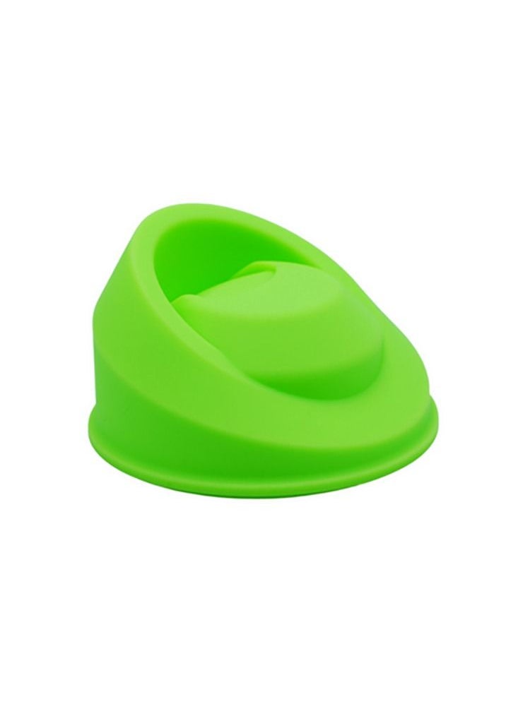 CrunchCup - Green- CrunchCup - A portable cereal cup with no spoon, no bowl, it's cereal on the go. - Image 1