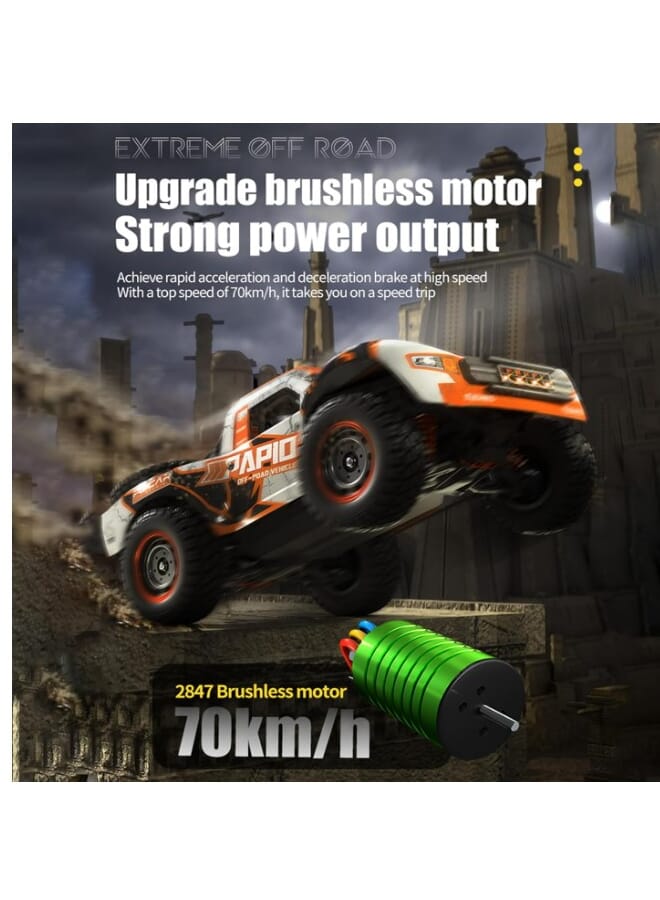 Remote Control Car 4WD Off-road Car Brushless Truck  - Image 3