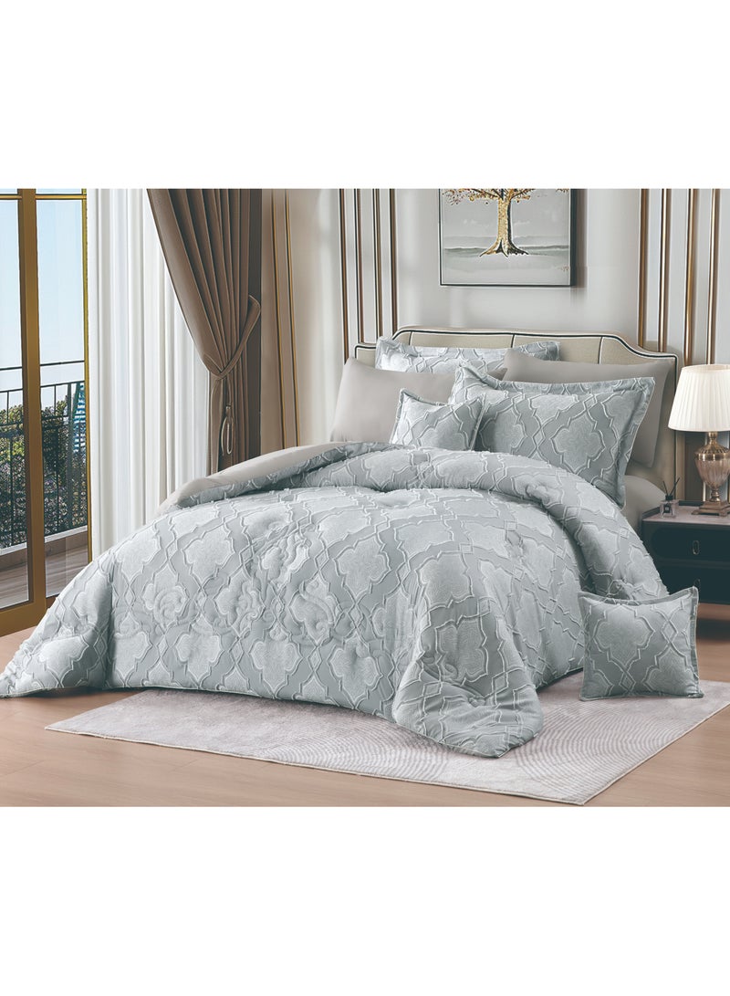 Hi homey Comforter Set- Bed in a Bag 8 Pieces set All Season Bedding Sets with Comforter & Luxurious Microfiber Fabric comforter set  - Image 1