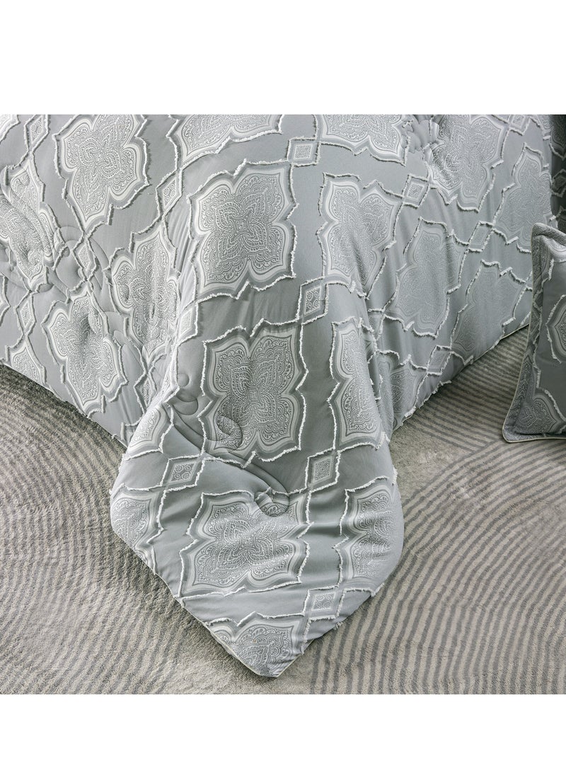 Hi homey Comforter Set- Bed in a Bag 8 Pieces set All Season Bedding Sets with Comforter & Luxurious Microfiber Fabric comforter set  - Image 4