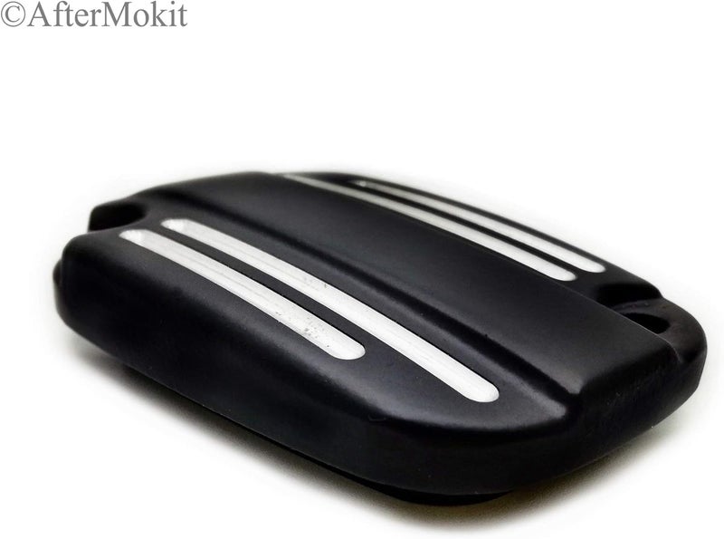 HASkulle AfterMokit Front Brake Fluid Reservoir Cap for Harley Davidson Models - Black - Image 5