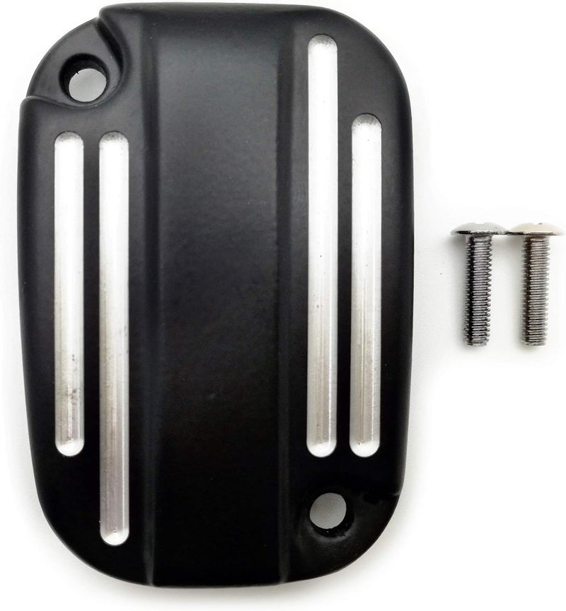 HASkulle AfterMokit Front Brake Fluid Reservoir Cap for Harley Davidson Models - Black - Image 1