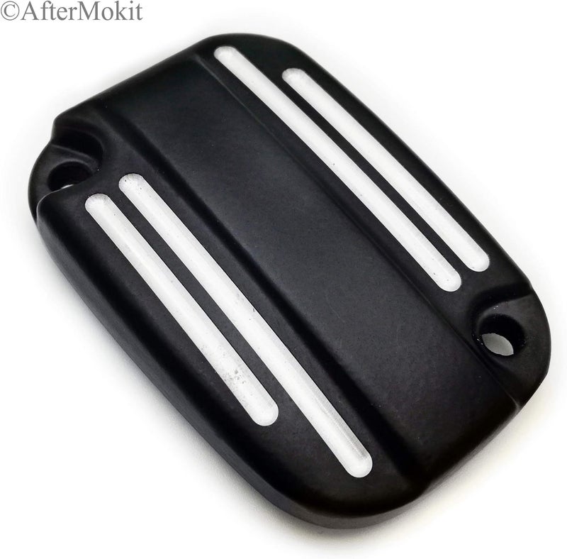 HASkulle AfterMokit Front Brake Fluid Reservoir Cap for Harley Davidson Models - Black - Image 2