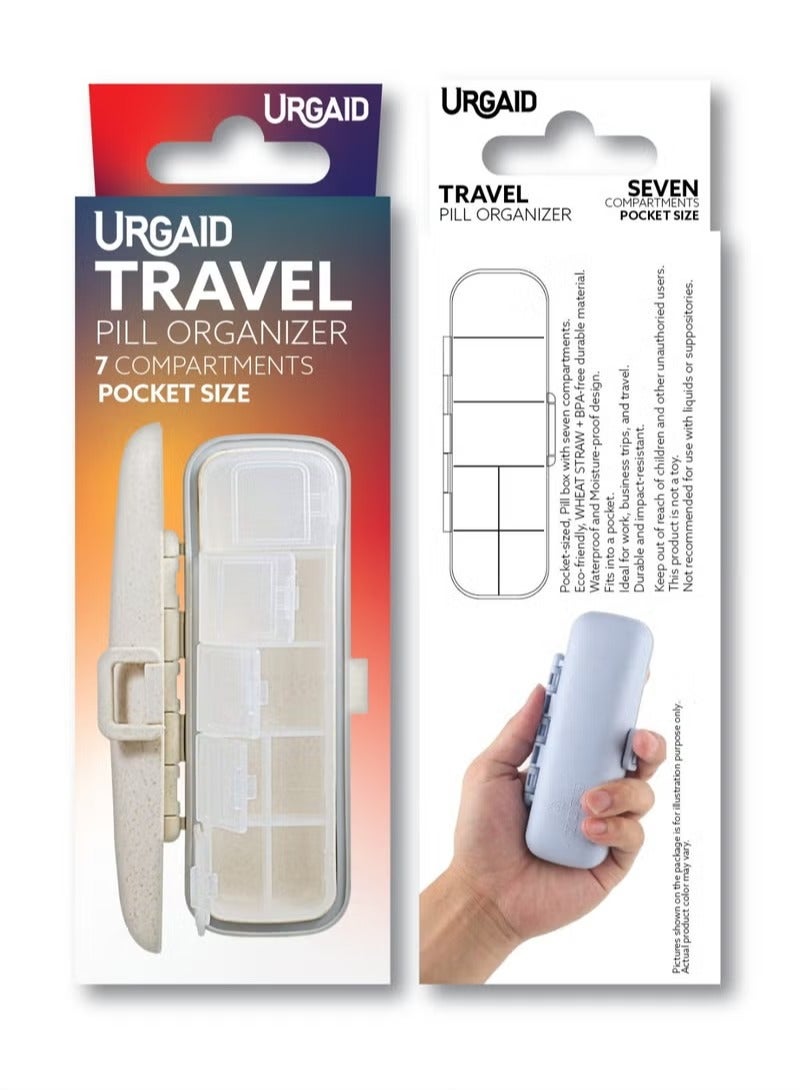 Travel Pill Organizer 7 Compartments