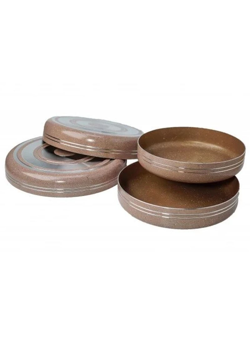 BASURRAH Aluminum cake and baking trays set, 4 pieces, 26-32 cm 20-90067 