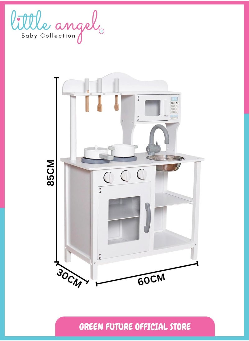 Kids Wooden Play Kitchen Set – Pretend Cooking Toy with Microwave, Oven, Sink, and Utensils for Boys & Girls – White - pzsku/Z4EC4D9E4BA0A81A2CB98Z/45/_/1740667834/abea5d43-32a3-4aef-9545-e8c6328110cb