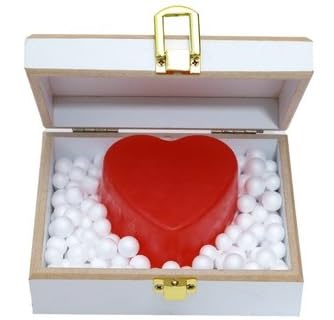 EKAIVA ORGANICS Ekaiva Organics Love Lush Romantic Divine Lotus Scented Heart in Deluxe Wooden Box