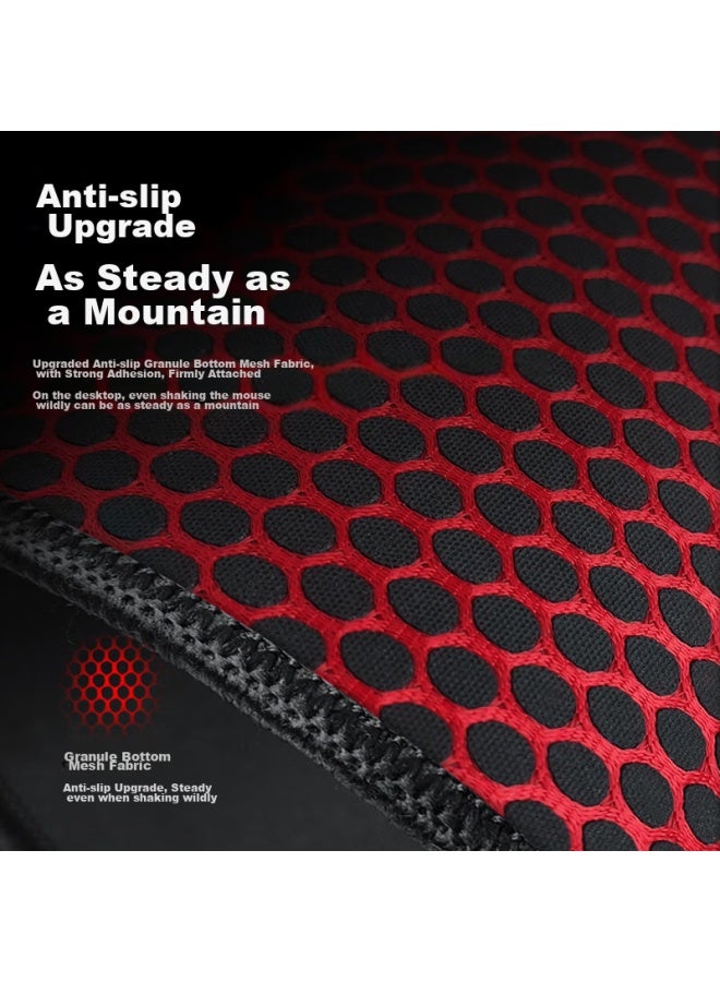 Daryo Daru You Gaming Mouse Pad, Large Size For Fps, Saturn-Shaped Balanced Control Pad, 460*400*4Mm, Thickened, Sunk Design, Locking Edge, For Csgo/Valve Desk Pad, Electric - Image 3