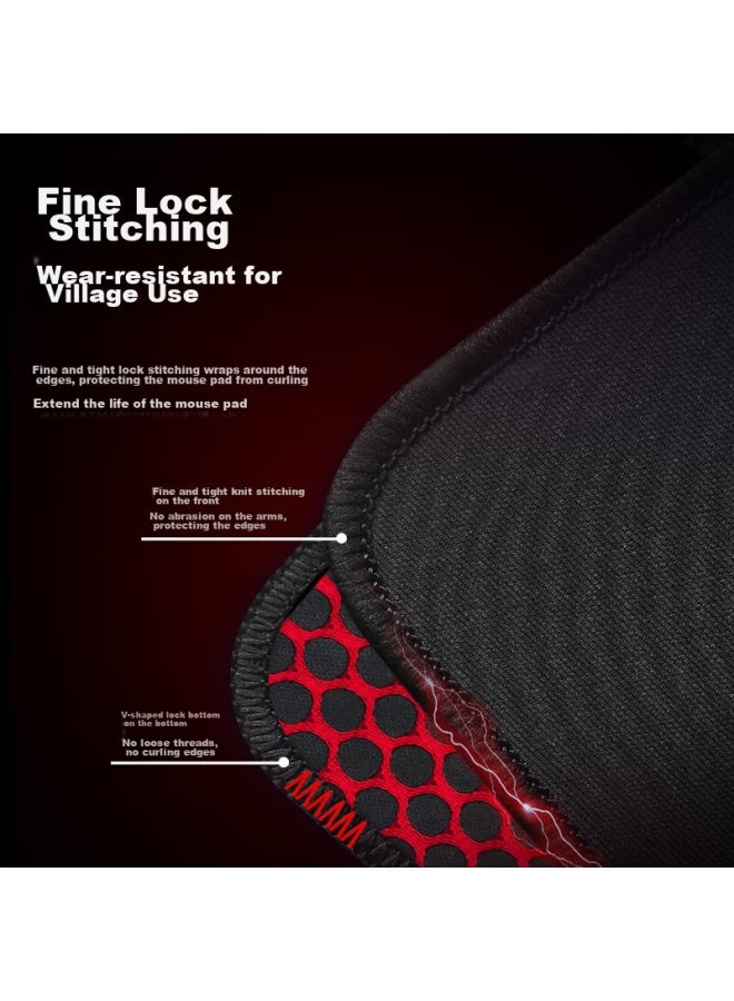 Daryo Daru You Gaming Mouse Pad, Large Size For Fps, Saturn-Shaped Balanced Control Pad, 460*400*4Mm, Thickened, Sunk Design, Locking Edge, For Csgo/Valve Desk Pad, Electric - Image 5