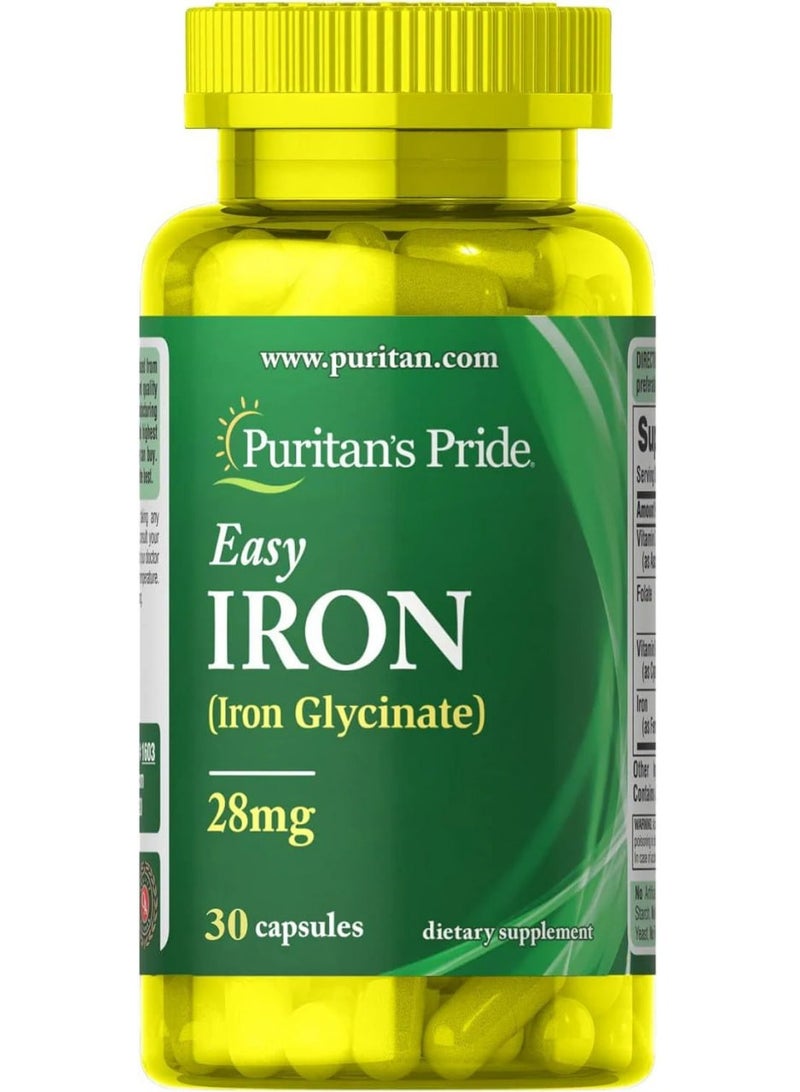 بوريتانز برايد حديد 28 ملغ من بيوريتانز برايد 30 كبسولة - Image 3