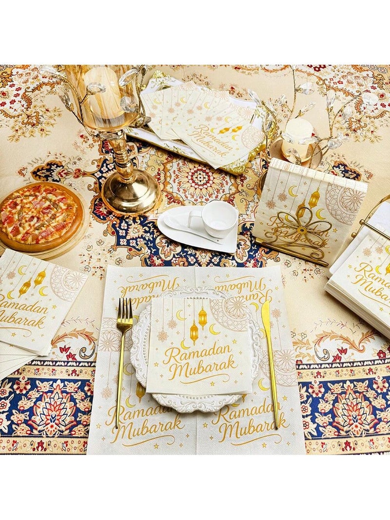 Ramadan Decorations Paper Napkins 20 Pieces – 33 × 33 cm - Image 4
