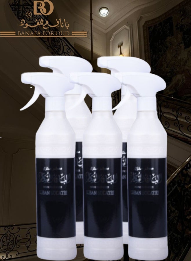 Banafa 5 Pieces Luban Socatri House Freshener 500ML - Image 1