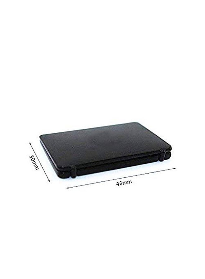 EatingBiting EatingBiting 2 Pack 1:12 Mini House Miniature Home Living Room Mini Laptops Notebook Computers Screen Mini Laptop Miniature Scene Model Scale Accessories Black + Silver - Image 2