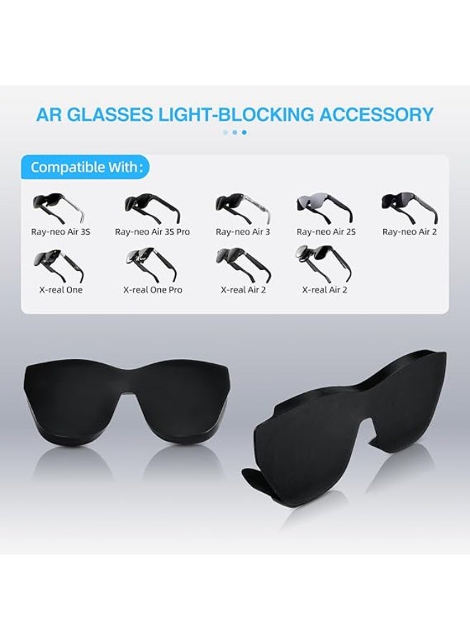 حواجب حجب الضوء لنظارات Rayneo Air 3S وAir 2S للواقع المعزز (AR) - Image 2