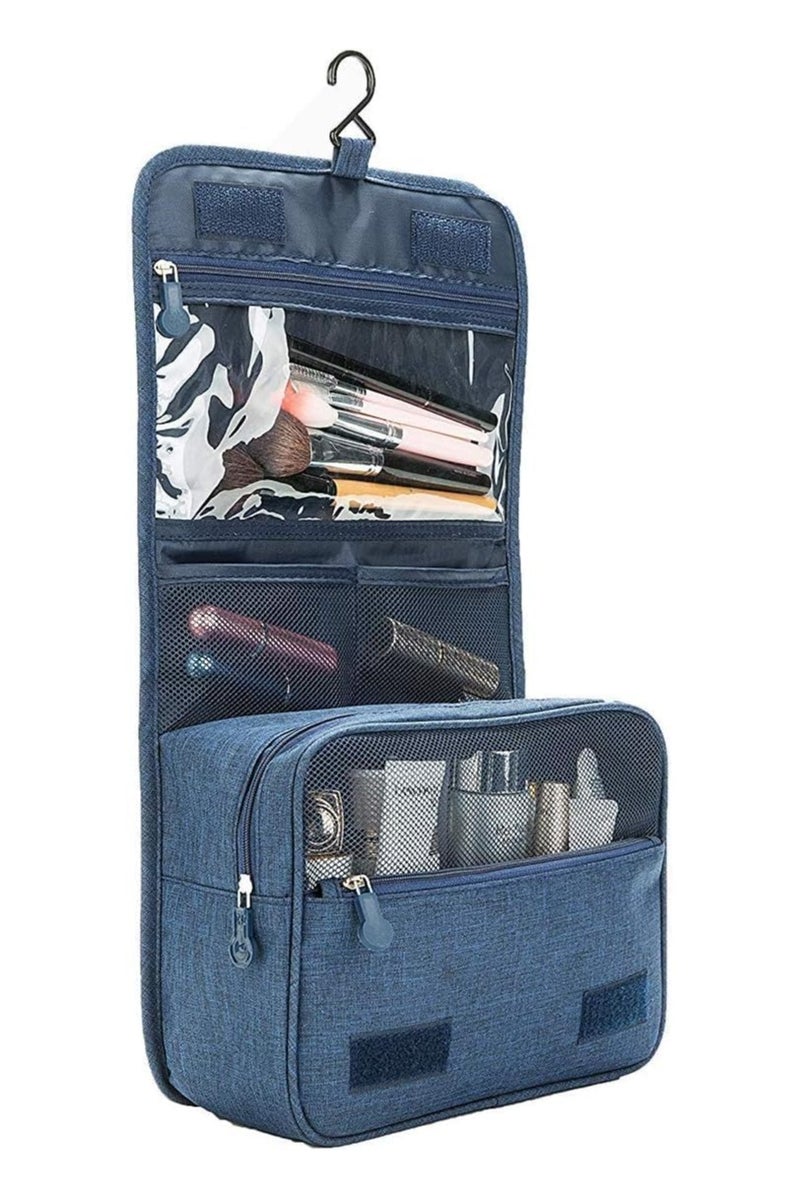 BLOOMING TIME Travel Toiletry Bag Multi-compartment Cosmetics Hanging Makeup Bags - Image 2