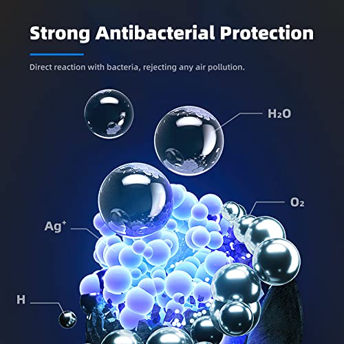 AROEVE MK01 & MK06 Air Filter Replacement 4-in-1 Air Filter for Smoke Pollen Dander Hair Smell Suitable- Standard Version(2 Pack) - Image 4