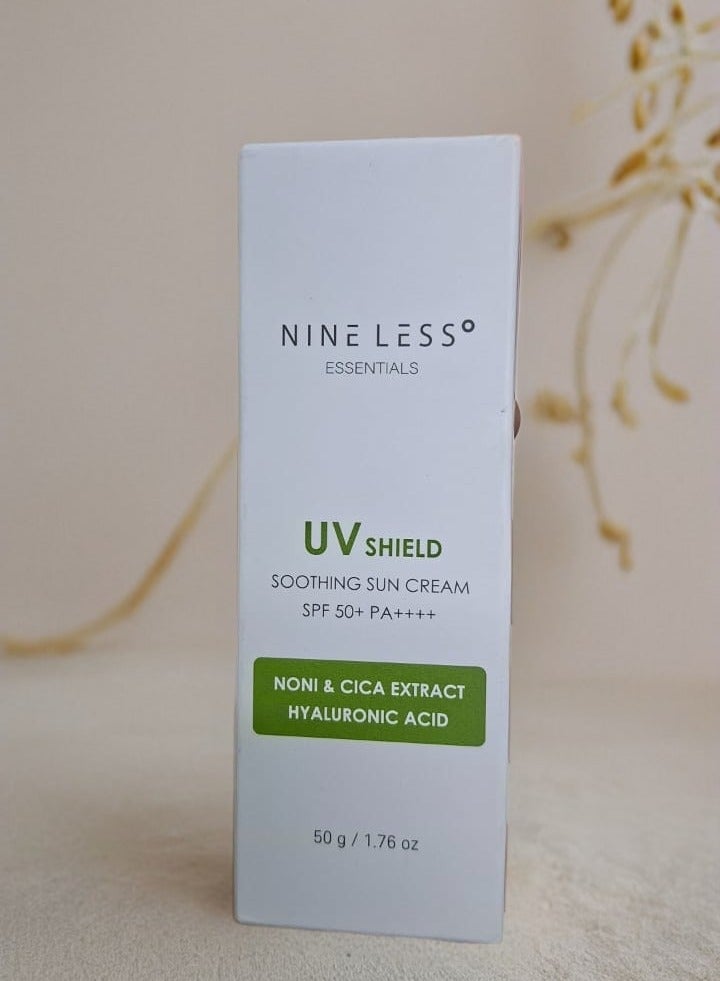 Nineless UV Shield Soothing Sun Cream SPF50+ PA++++, 50g - Image 1