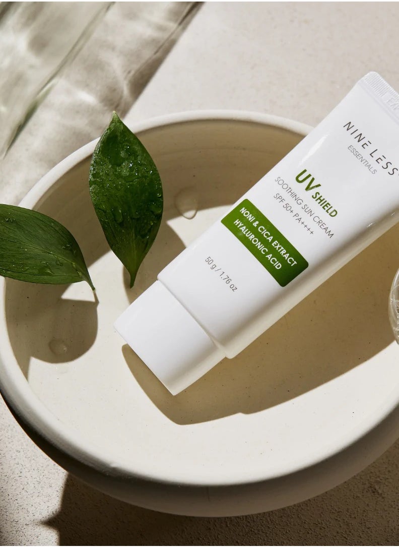 NINELESS - Nineless UV Shield Soothing Sun Cream SPF50+ PA++++, 50g - Image 1
