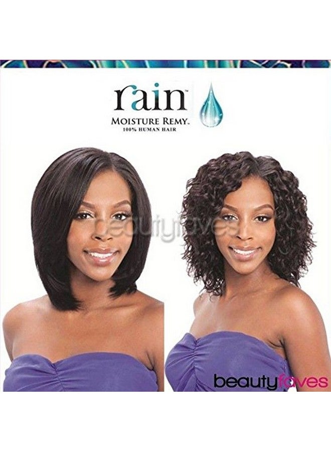 RAIN Moist Loose 3Pcs (1 Jet Black) Rain Indian Moisture Remy Wet&Wavy Weave Extension - Image 1