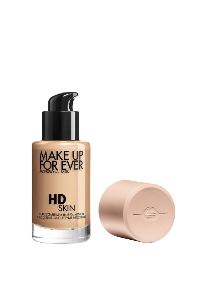 MAKE UP FOR EVER HD Skin Foundation 30ml- 2Y20 Warm Nude - Image 3