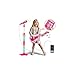 MOEAWS Kids Guitar and Microphone Set Microphone with Stand and Color Light Toy Guitar with Strap and Adjustable Volume Toddler Musical Instrument for 59 Kids Karaoke Machine for Boy Girls Pink - Image 2