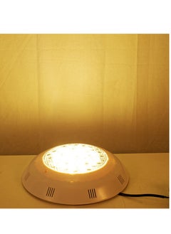 Generic White Light Wall Mounted Underwater Light 12V Pool Fountain Landscape Underwater Lighting Seven Color LED Waterproof Swimming Pool Light  - Image 3