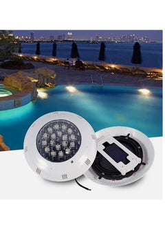 Generic White Light Wall Mounted Underwater Light 12V Pool Fountain Landscape Underwater Lighting Seven Color LED Waterproof Swimming Pool Light  - Image 2