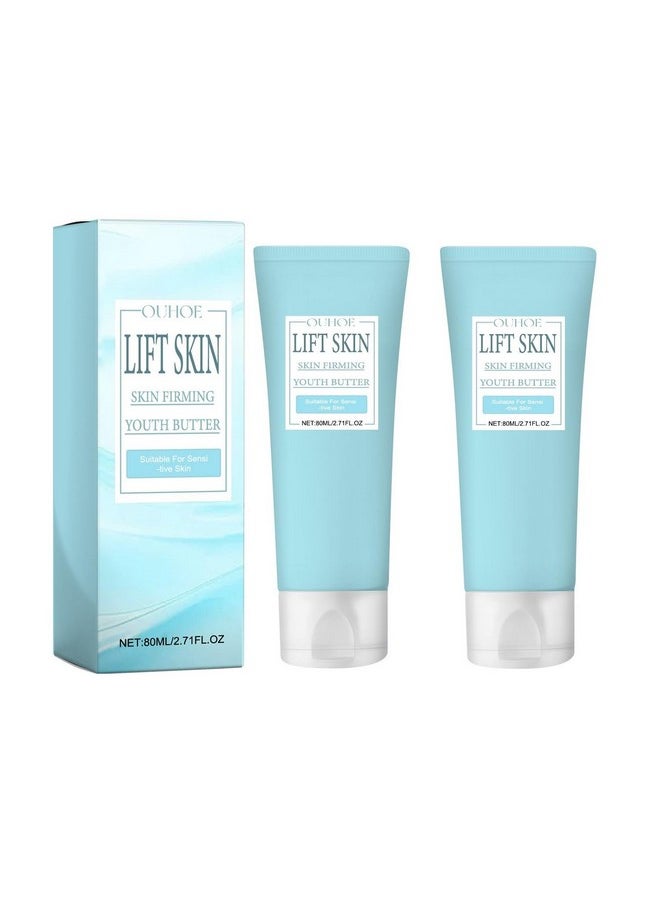 OUKPANE - 2Pcs Luxelift Skin Firming Youth Butterluxelift Skin Firming Creamluxelift Skin Firming Body Butterbutter Anti Aging Moisturizer. - Image 1