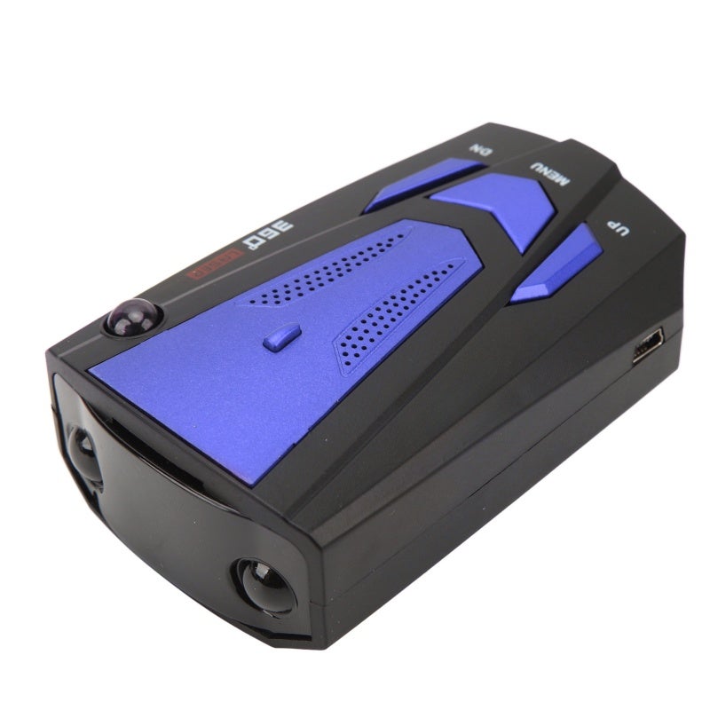 Car Radar Detector: Blue, 360 Degree Laser Detection, Extreme Range Super Heterodyne Technology - Multifunctional Auto Mute & Auto Shutdown, GPS Alert for Vehicle Drivers - Image 5