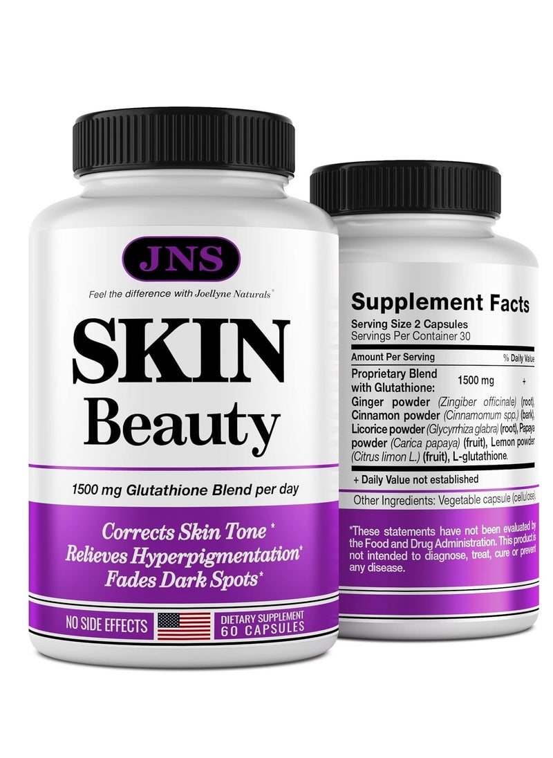 JNSupplier Glutathione Pills- Made in USA Glutathione Supplement  - Image 1