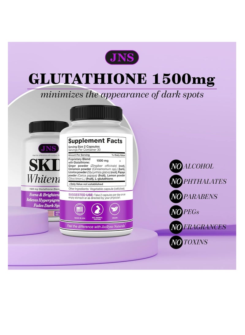 JNSupplier Glutathione Pills- Made in USA Glutathione Supplement  - Image 2