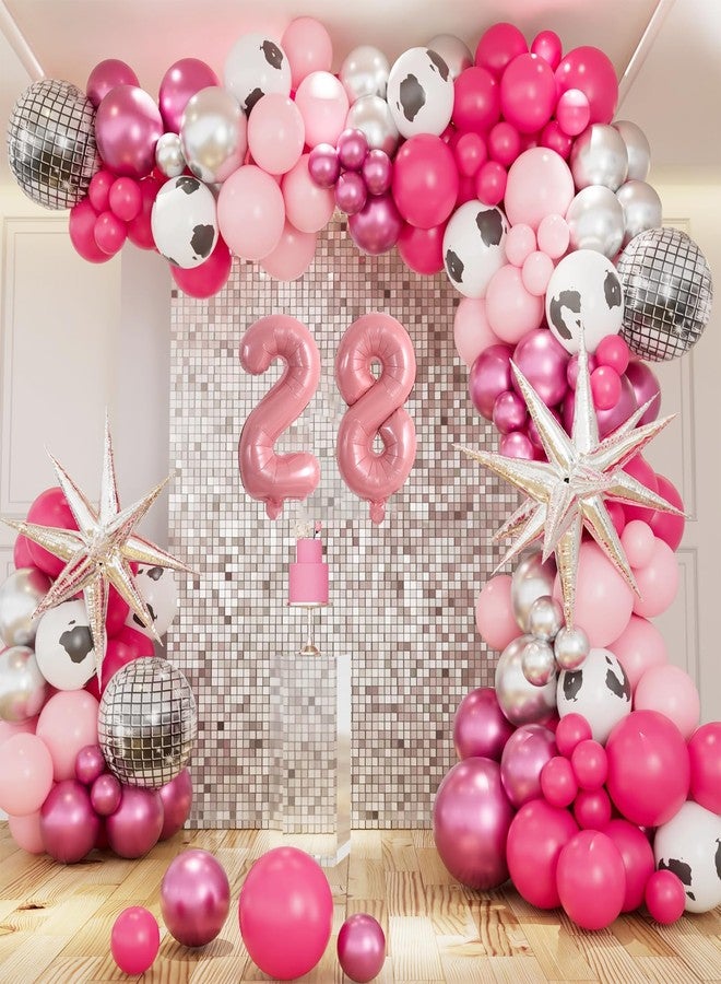 TONIFUL Number Balloons 16 Inch Light Pink 0-9 Number Mylar Foil Balloons 10 Pcs Custom Digital Balloons for Birthday Party Engagement Graduations Anniversary Baby Shower Decorations Party Supplies - Image 3