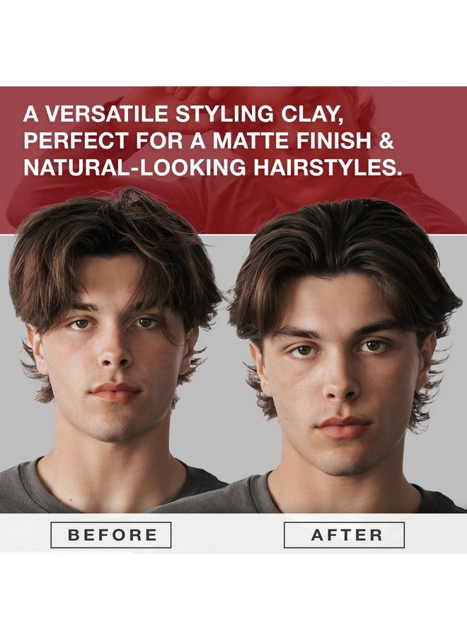 Hair Craft Co. CRVFT Hair Clay 2oz | Medium Hold/Zero Shine Matte Finish | Add Volume & Texture | Ideal for Textured, Short & Medium Styles | Reworkable | [High Density] Clay Base, Stylist Approved [Unscented]  - Image 3