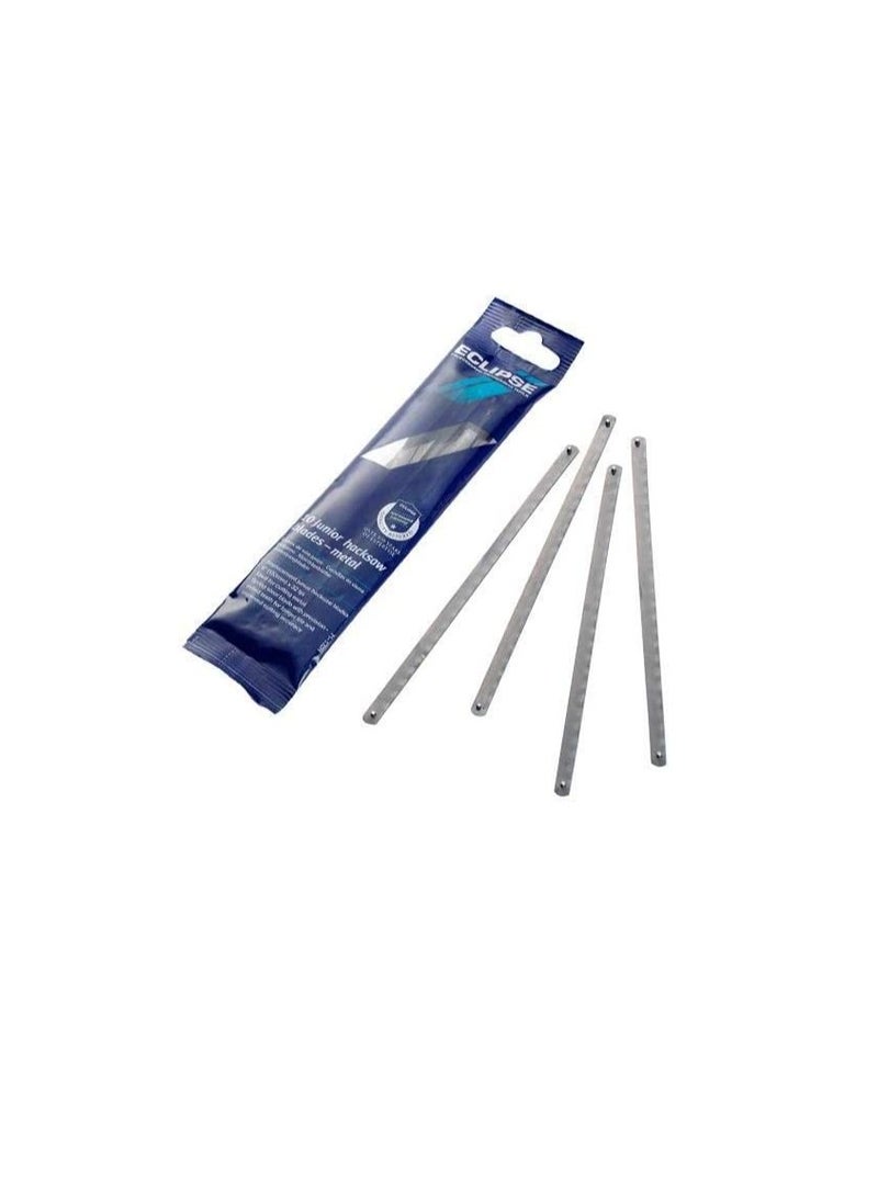 Eclipse Junior Hacksaw Blades  10 Pieces - Image 1