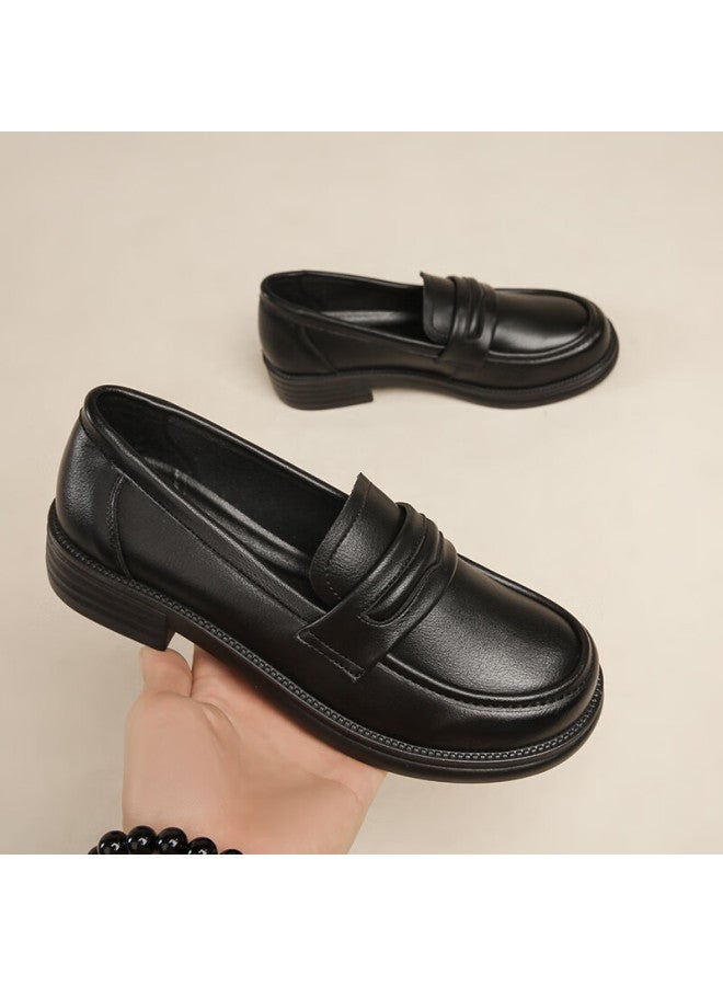 Egchi Women's Loafers, Versatile Flat Shoes, Slip-on Women's Footwear, Hkdb15 Classic Style, Size 38 - Image 5