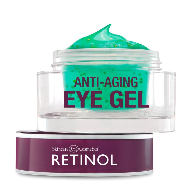 Retinol Vitamin A Eye Gel  AntiAging Reduces Puffiness  Dark Circles Restores Elasticity 15ml