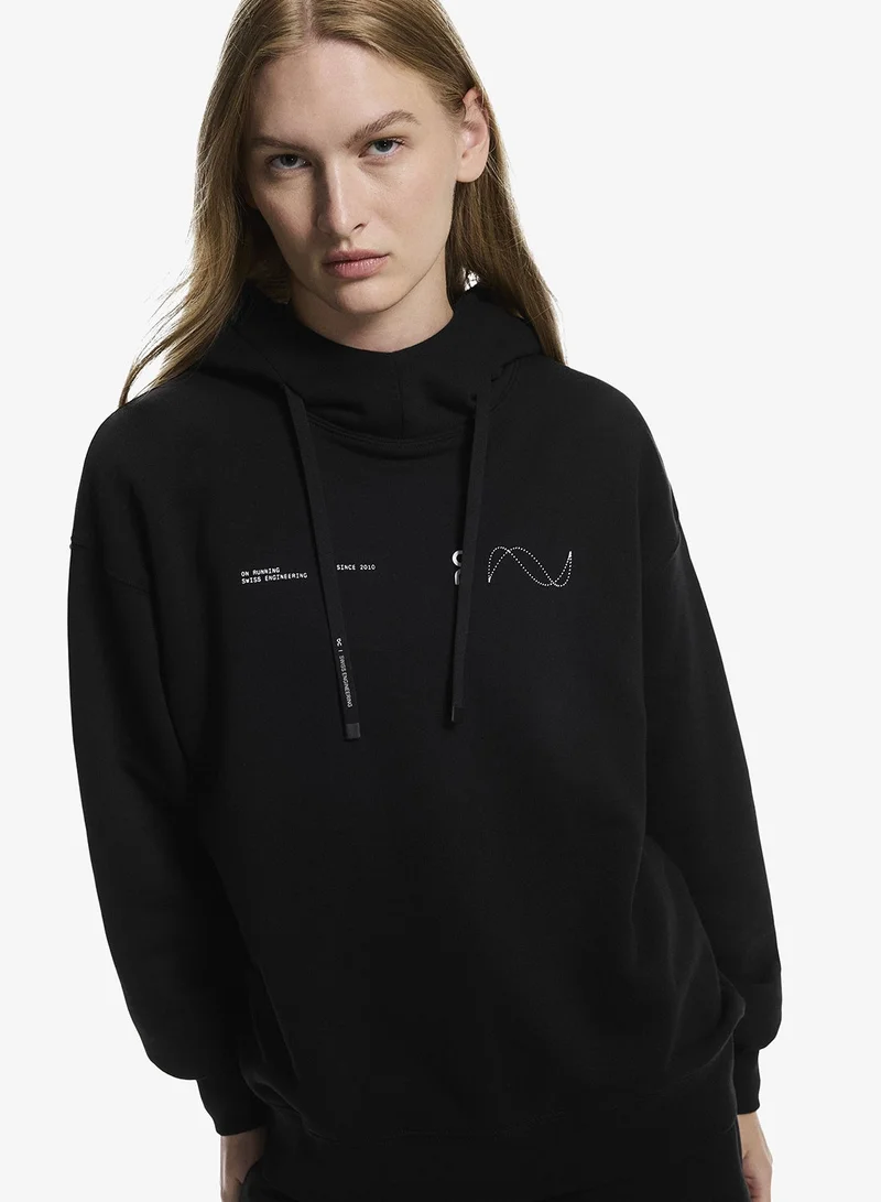 On Running  Essential Logo Club Hoodie for Women | Best Price UAE