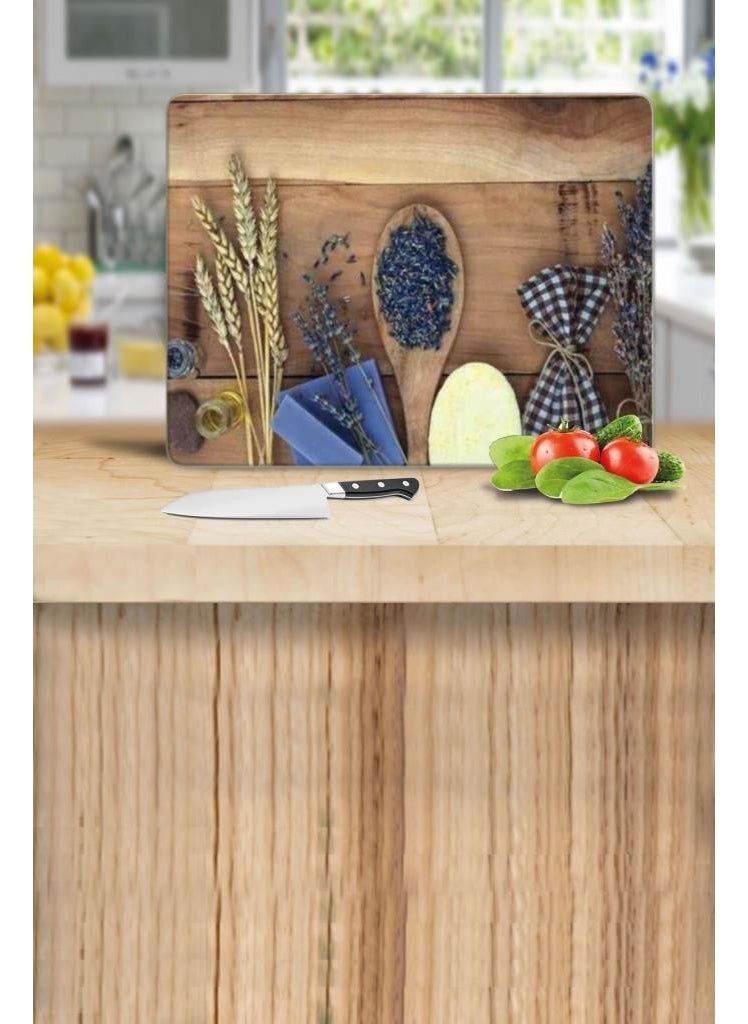 Decorative Glass Cutting Board 20 x 30 cm Seeds and Wooden Spoon - pzsku/Z4EC64ADA4F2B21AAE689Z/45/_/1725724836/a25e8179-4942-460a-bf1f-77c9d8e0cb2d