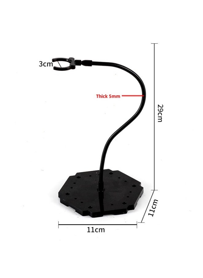 Generic - Q Version Of The Animation Hand Stand BB Model Display Stand Base SD 1/144 Gundam Toy Hand Around-Color:Black - Image 1