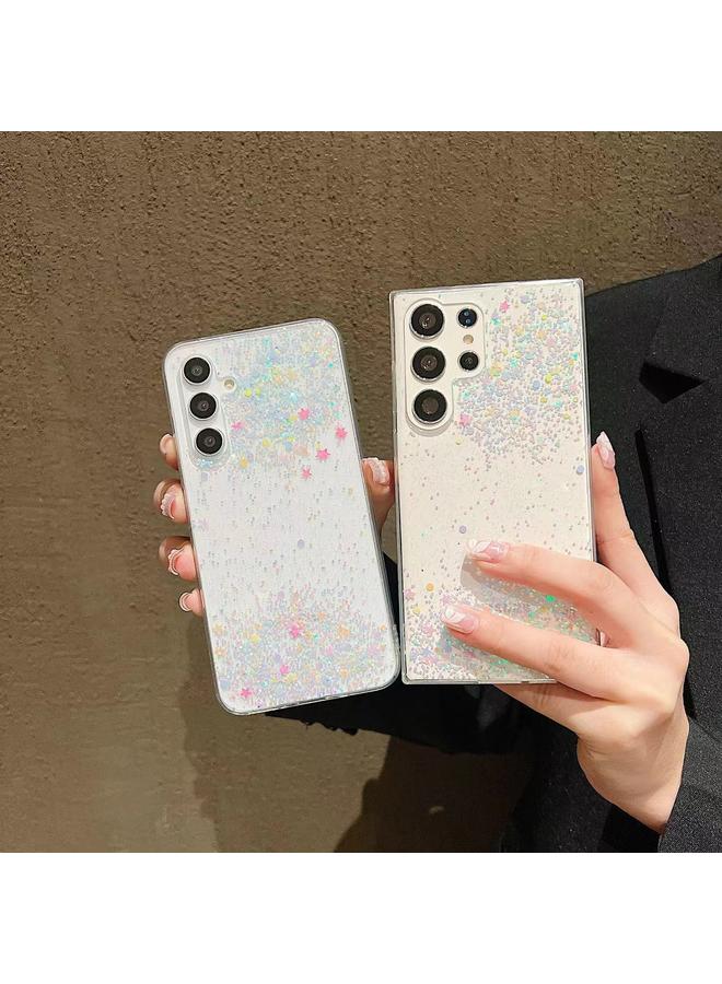 اس-توب جراب لهاتف Samsung Galaxy A14 5G جراب هاتف Dreamy Star Glitter Epoxy TPU - Image 2
